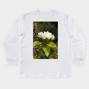 Pear Blossom Kids Long Sleeve T-Shirt